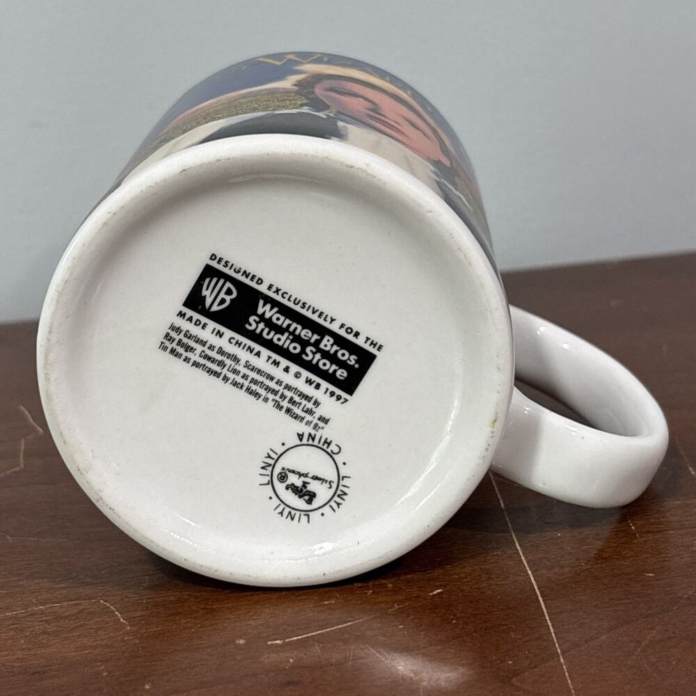 Wizard of Oz Coffee Mug Judy Garland Warner Bros Studio store Vintage 1997 - Picture 6 of 6
